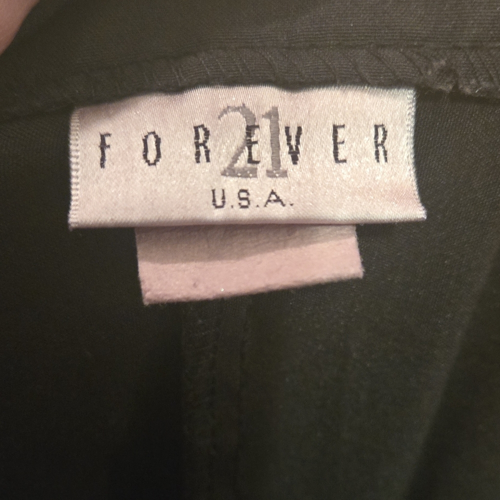 HOST PICK🎉🎊Forever 21 Black Cargo Pocket Maxi Skirt SzM - Picture 6 of 6
